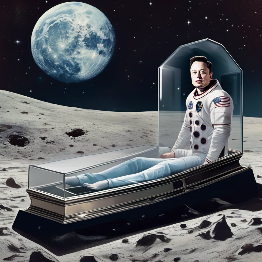 elon musk's sit-up coffin