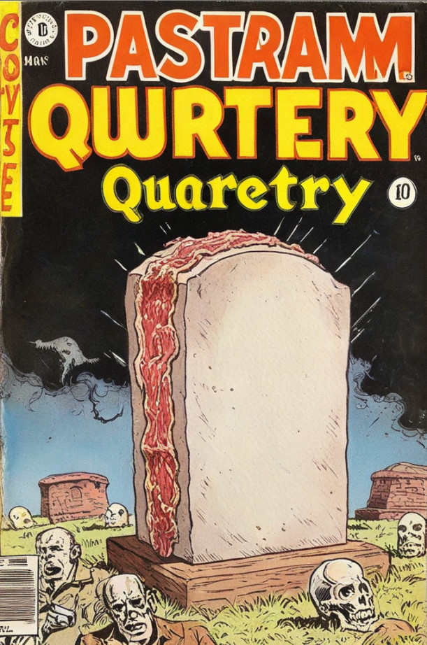 pastrami quarterly, no. 37 "sandwich mori"