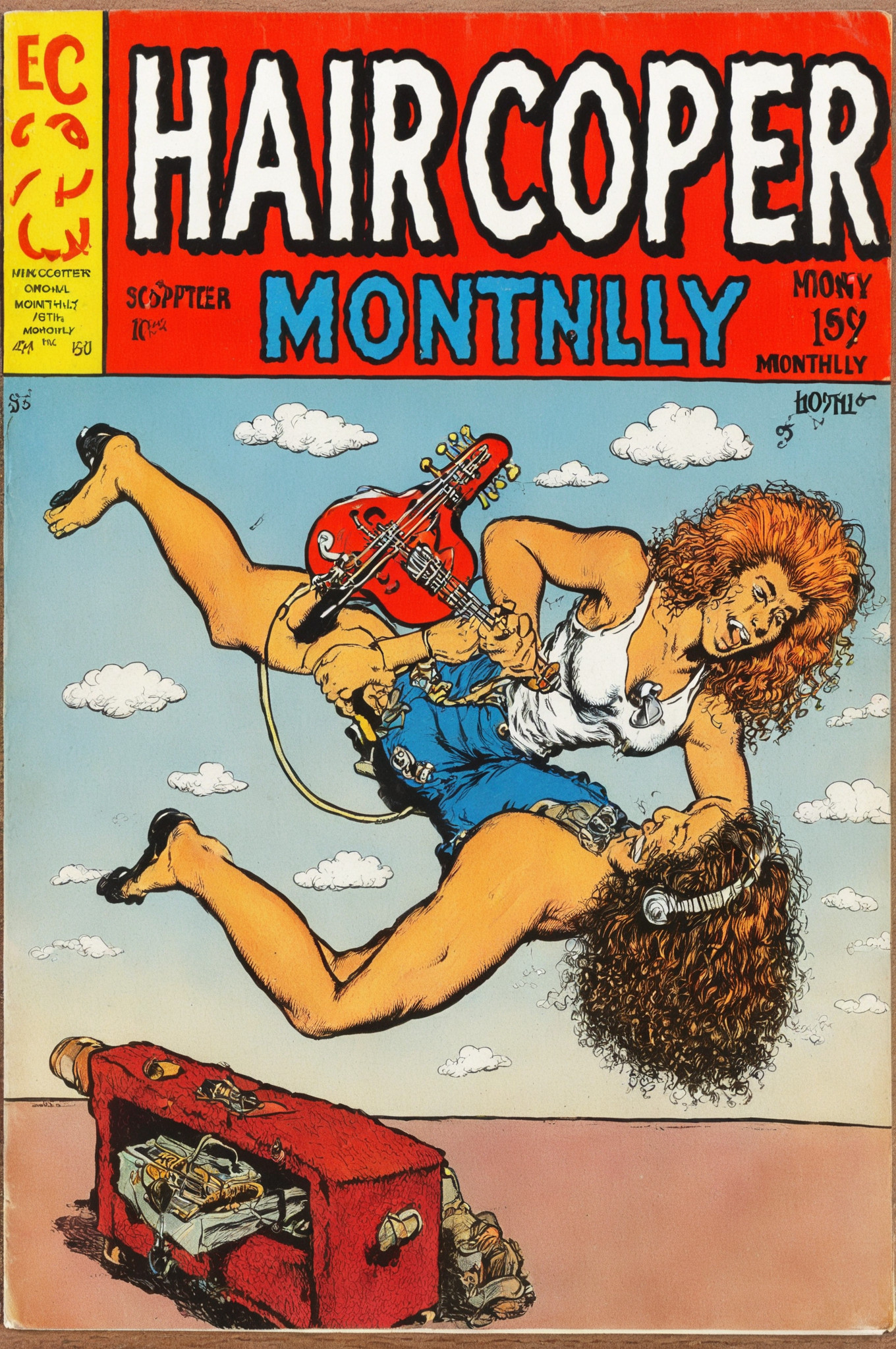 haircopter monthly, no. 159 "self-guitar for two"