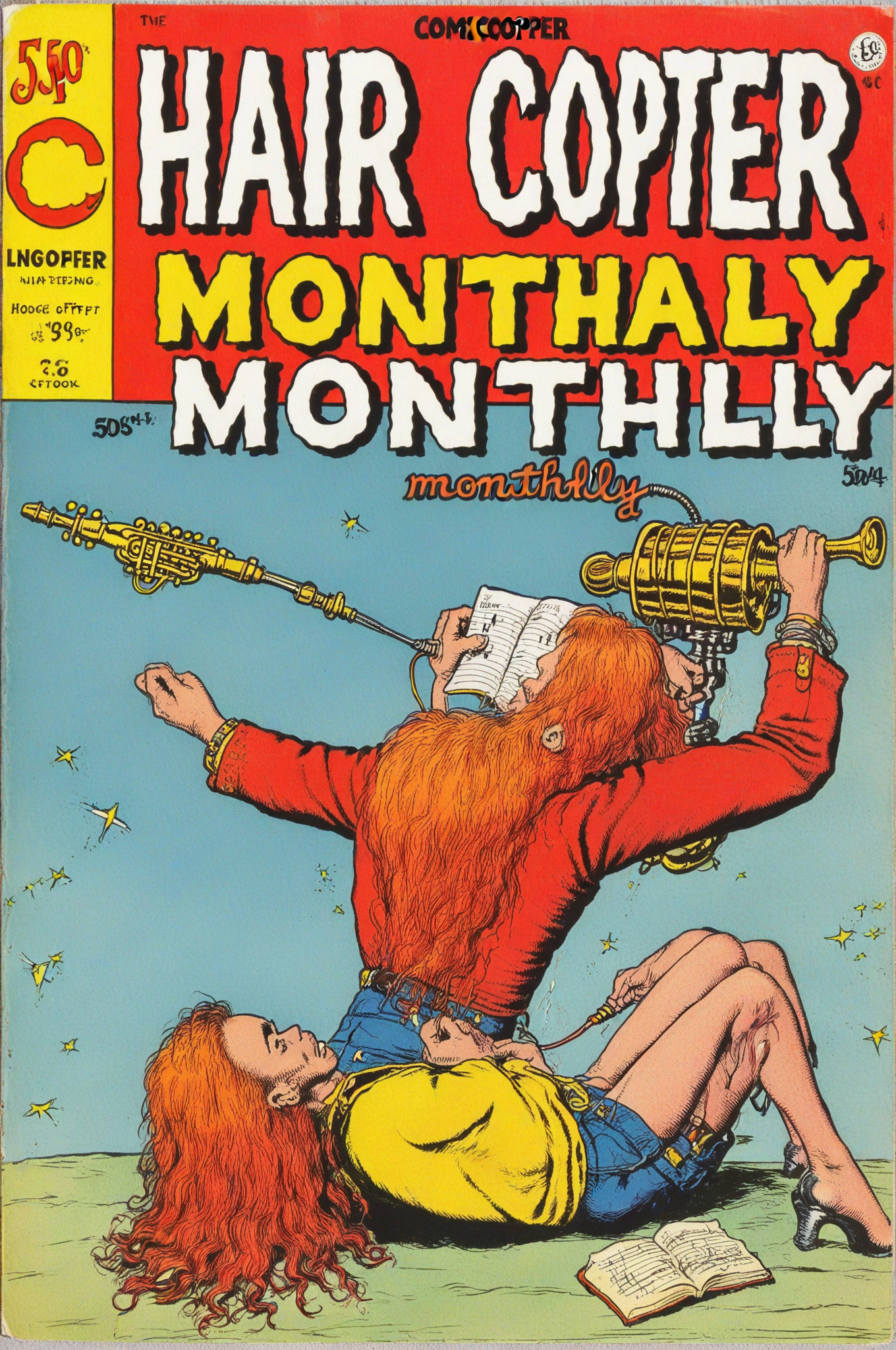 haircopter monthly, no. 70 "all night hand-organs"