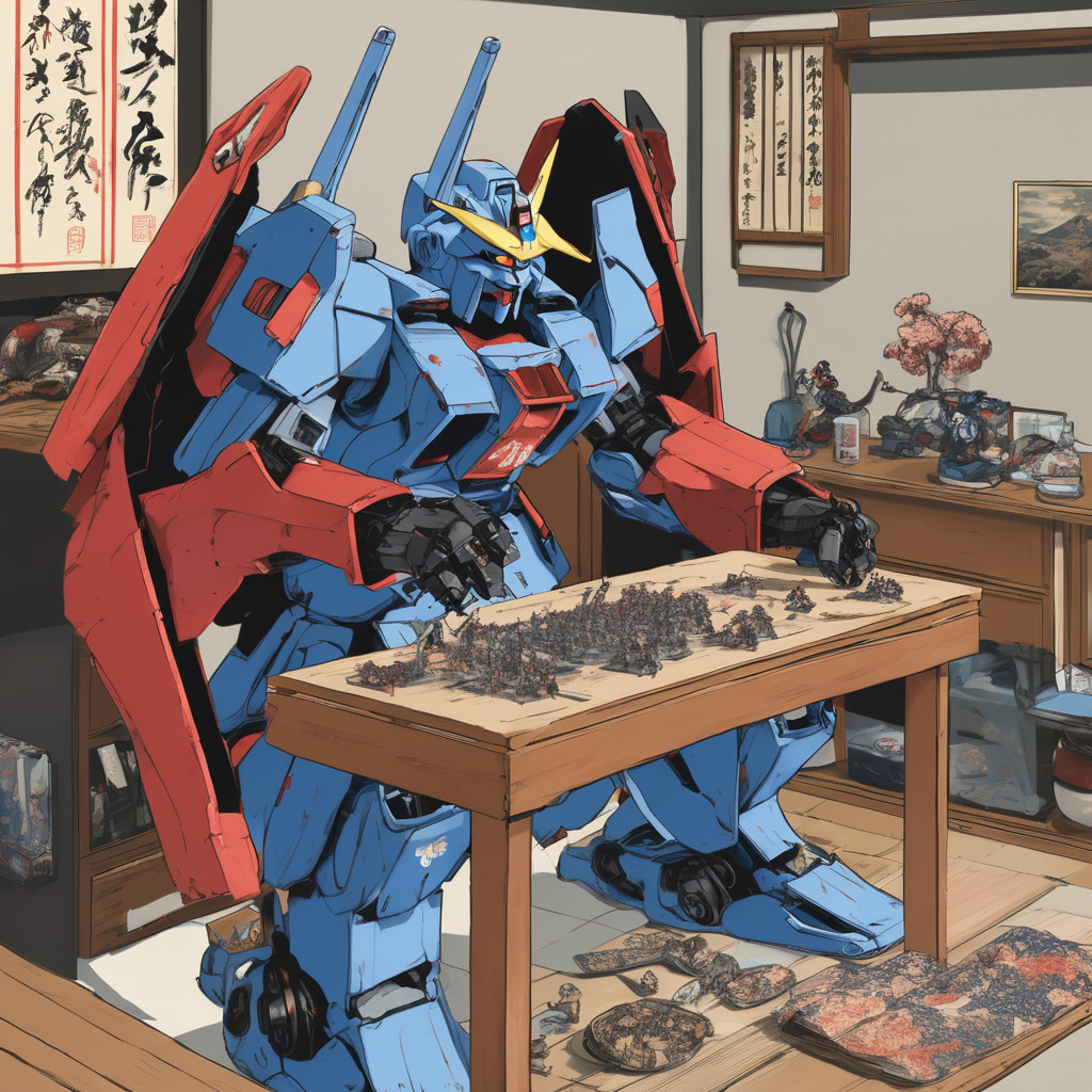 but then i woke up and realized i was an adult gunpla, with adult interests, and that my chibi gunpla was now in the distant past