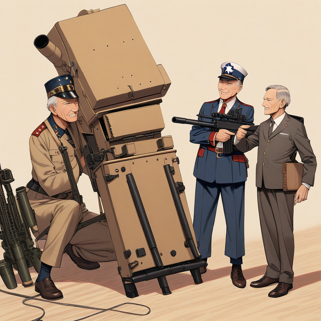 charles at war camp, showing off his backpack again
